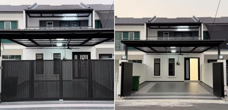 Rumah Teres Dua Tingkat Taman Sena Utama (1/3)
