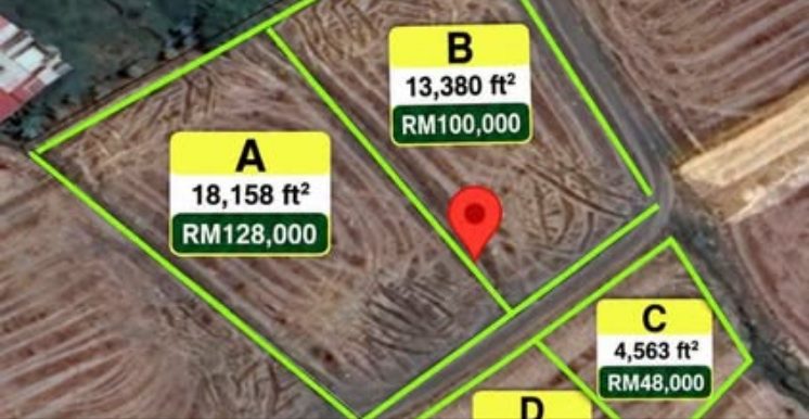 Tanah di Kg Katong, Arau dari RM48,000 (1/1)