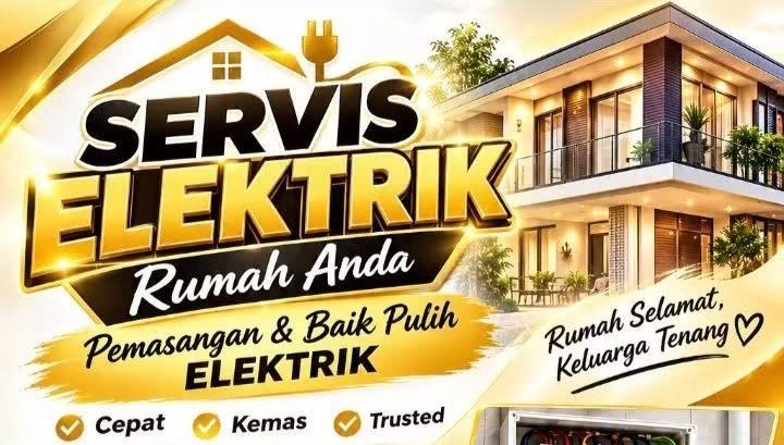Servis Elektrik Rumah oleh En. Firdaus (1/2)