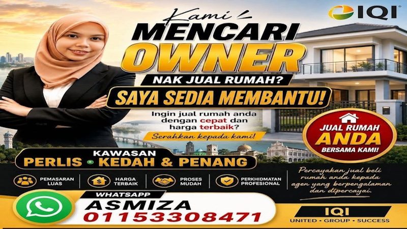 Dicari Rumah untuk Dijual di Utara (1/1)
